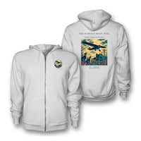 Thumbnail for VINTAGE G4479 - The Harvest Moon Mail - Premium Zipped Hoodie design on white