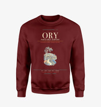 Thumbnail for Paris-Orly Airport ORY Sweatshirt - Wine Red
