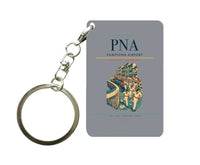 Thumbnail for Pamplona Airport (PNA) design on gray key chain