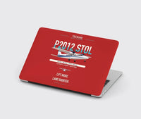 Thumbnail for Tecnam P2012 STOL design on red MacBook case