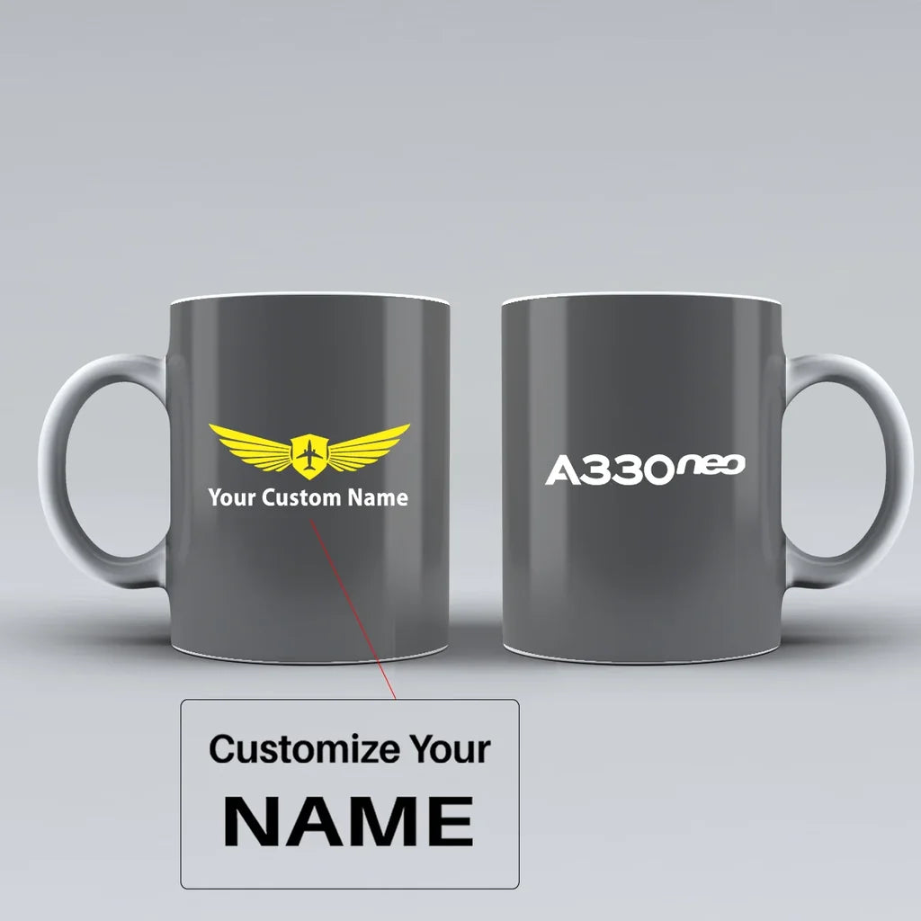 Customisable Airbus A330 Mug - view 7