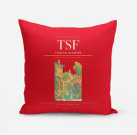 Thumbnail for Treviso Airport (TSF) design on red pillow