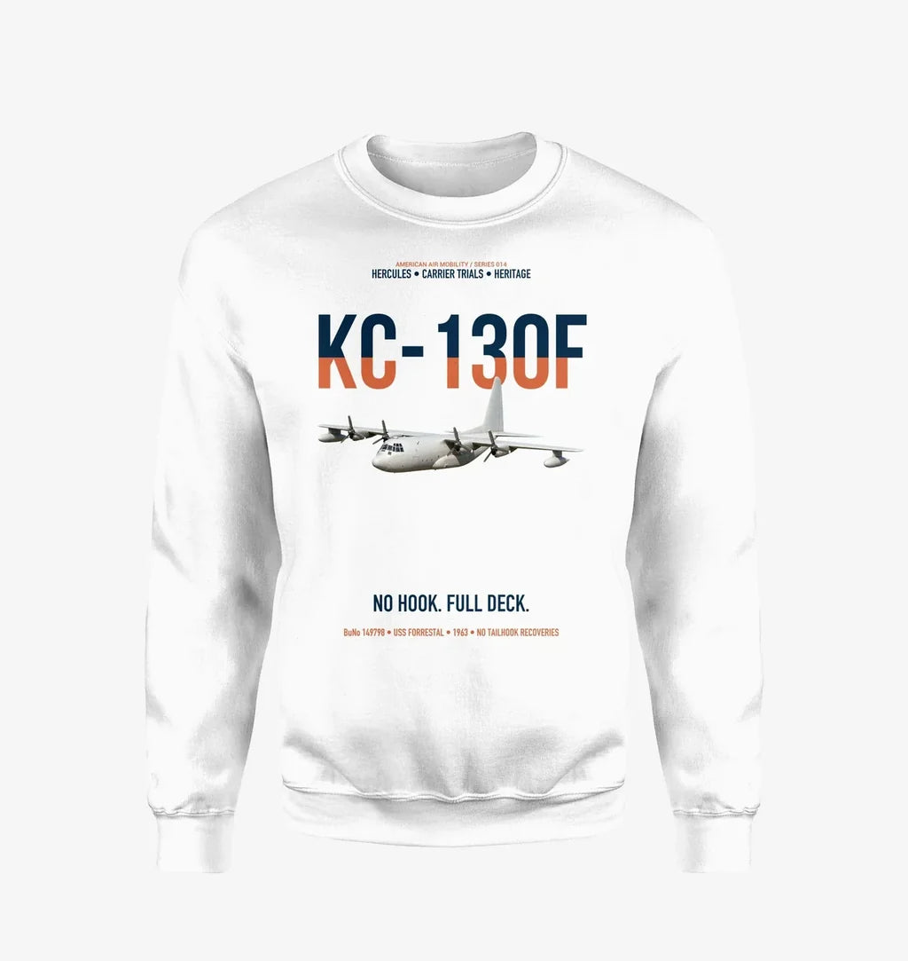 KC-130F BuNo 149798 design on white sweatshirt