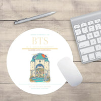 Thumbnail for M. R. Stefanik Airport BTS Mouse-Pad Round - White