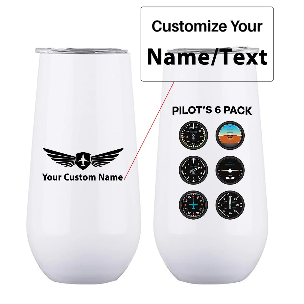 Customisable Pilot's 6 Egg Cup - view 7