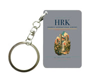 Thumbnail for Kharkiv International Airport (HRK) design on gray key chain