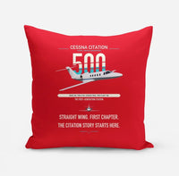 Thumbnail for Cessna Citation 500 - Citation I design on red pillow