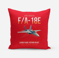 Thumbnail for F-A-18E Super Hornet design on red pillow