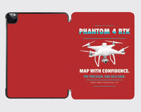 Thumbnail for DJI Phantom 4 RTK design on red ipad tablet case