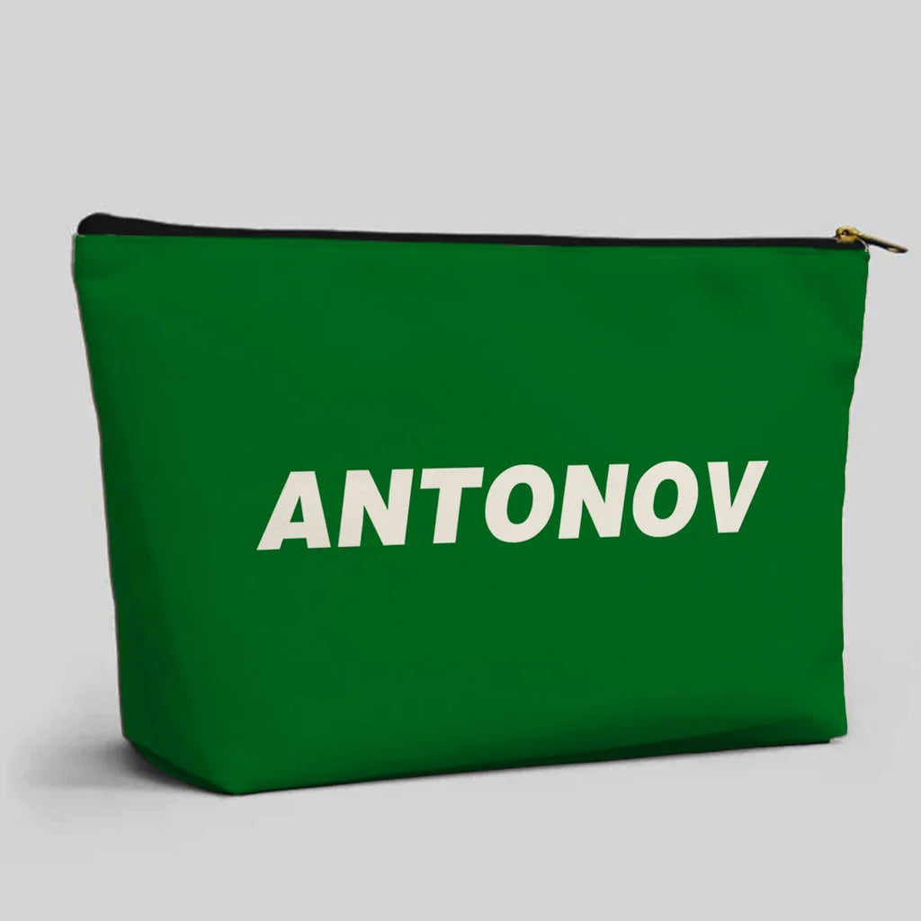 Antonov & Text Zipper Pouch - view 7