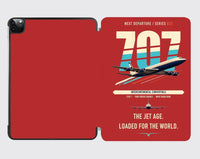 Thumbnail for Boeing 707-320C design on red ipad tablet case