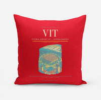 Thumbnail for Vitoria Airport (VIT) design on red pillow