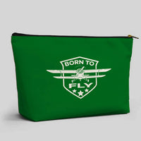 Thumbnail for Born to Fly Zipper Pouch - view 7