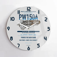 Thumbnail for PW150A design on light gray no frame wall clock