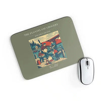 Thumbnail for VINTAGE G4286 - The Floatplane Grocery - Designed Mouse Pads design on greenarmy rectangle