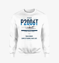 Thumbnail for Tecnam P2006T design on white sweatshirt