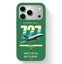 Thumbnail for Boeing 727-200 design on green magsafe iphone case
