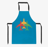 Thumbnail for Colourful 3 Airplanes Apron - view 7