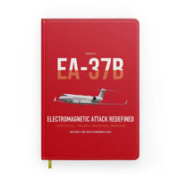 Thumbnail for EA-37B Compass Call design on red notebook
