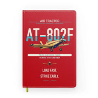 Thumbnail for Air Tractor AT-802F design on red notebook
