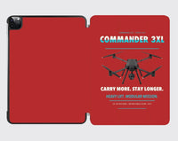 Thumbnail for Draganfly Commander 3XL design on red ipad tablet case