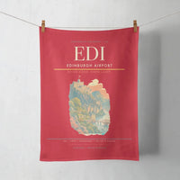 Thumbnail for Edinburgh Airport EDI - Firth Stone Heather Crest - Red