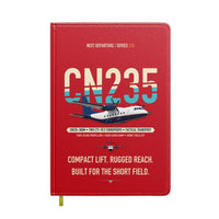 Thumbnail for Airbus CN235-300M design on red notebook