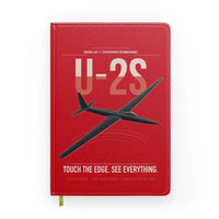 Thumbnail for U-2S Dragon Lady design on red notebook