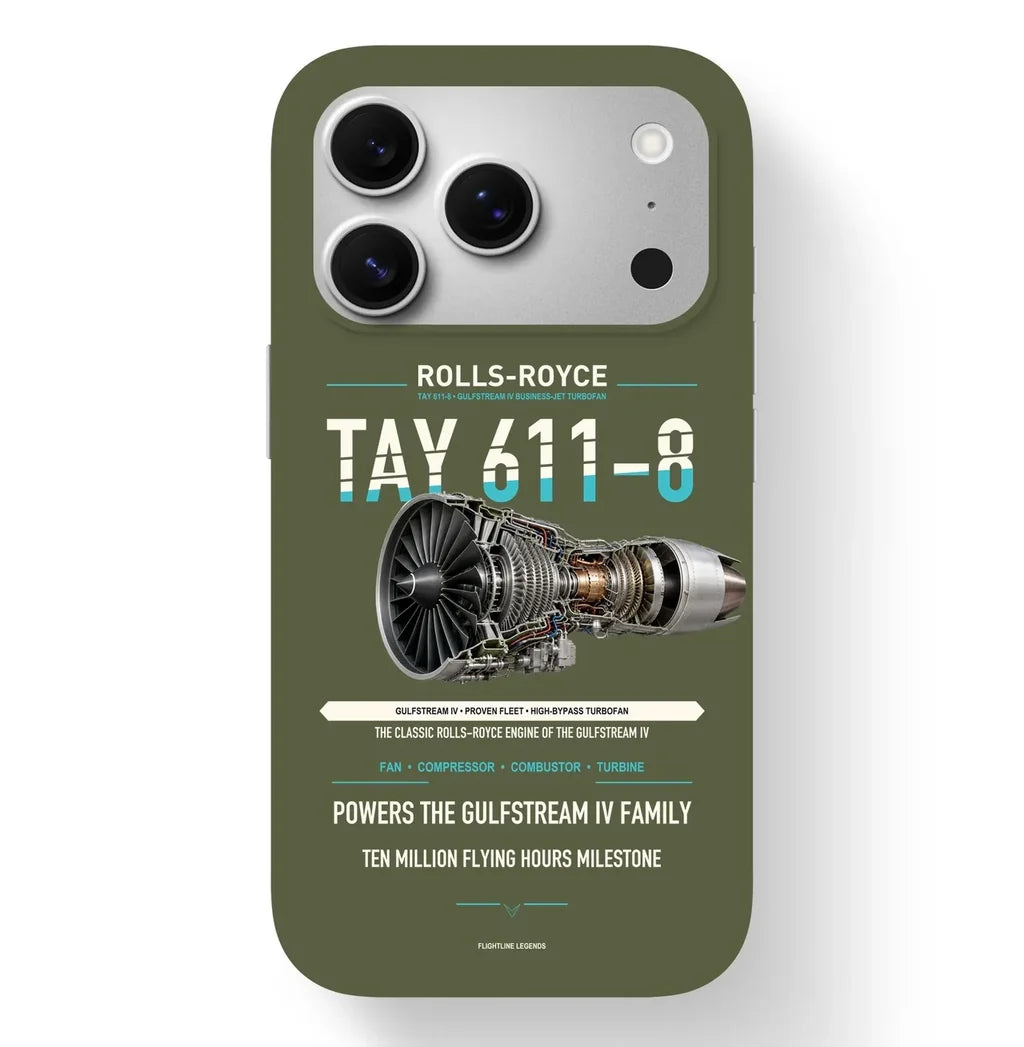 TAY 611-8 Case design on green army iphone case