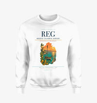Thumbnail for Reggio Calabria Airport (REG) design on white sweatshirt