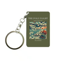 Thumbnail for VINTAGE G4019 - The Pole Flight - Designed Key Chain design on greenarmy
