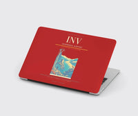 Thumbnail for Inverness Airport (INV) design on red MacBook case