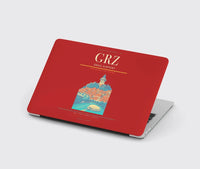 Thumbnail for Graz Airport (GRZ) design on red MacBook case