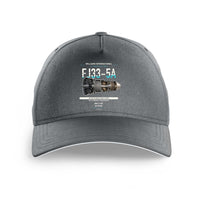 Thumbnail for FJ33-5A design on gray printed hat
