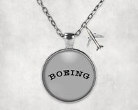 Thumbnail for BOEING Text Necklace - view 7
