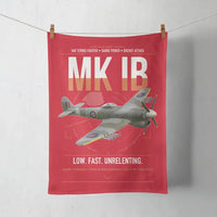 Thumbnail for Hawker Typhoon Mk IB design on red towel