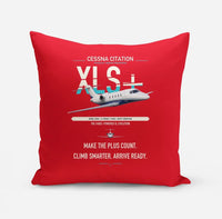 Thumbnail for Cessna Citation XLSPlus design on red pillow