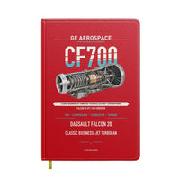 Thumbnail for CF700 design on red notebook