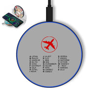 Thumbnail for Aviation Alphabet Wireless Charger - view 7