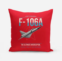 Thumbnail for F-106A Delta Dart design on red pillow