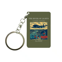 Thumbnail for VINTAGE G4152 - The River Of Lights - Designed Key Chain design on greenarmy