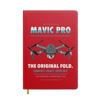Thumbnail for DJI Mavic Pro design on red notebook