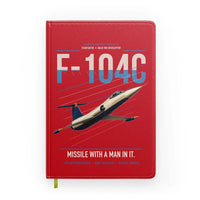 Thumbnail for F-104C Starfighter design on red notebook