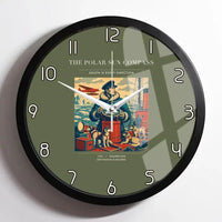 Thumbnail for VINTAGE G4204 - The Polar Sun Compass - Designed Wall Clocks design on greenarmy framed
