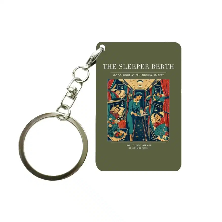 VINTAGE G4216 - The Sleeper Berth - Designed Key Chain design on greenarmy