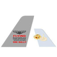 Thumbnail for Flying One Ball Brooch - view 7