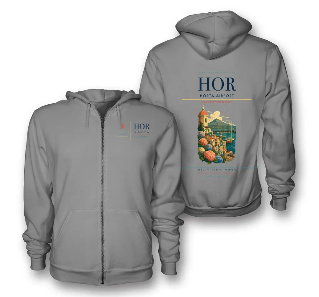 Horta Airport HOR Gray