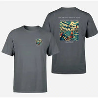 Thumbnail for VINTAGE G4299 - The Around The Bay Dash - Double-Side T-Shirt design on gray double side t shirt