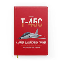 Thumbnail for T-45C Goshawk design on red notebook