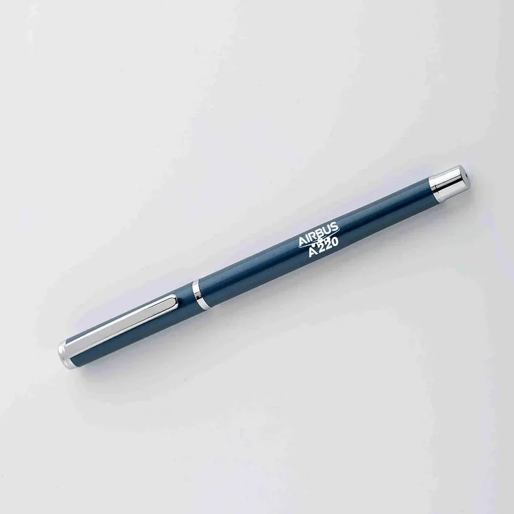 Amazing Airbus A220 ballpen - dark blue